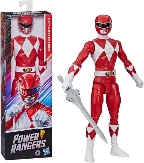 Imagem de Power Rangers Mighty Morphin Ranger Vermelho - Hasbro