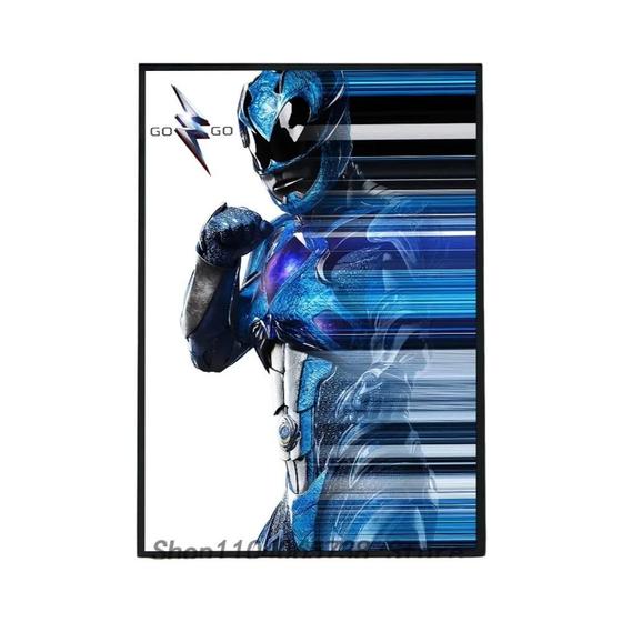 Power Rangers Poster Impressão Em Papel Para Casa, Sala De Estar ...