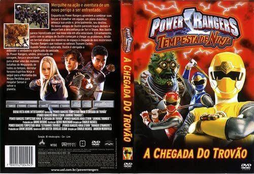 Imagem de Power Rangers tempestade ninja a chegada do trovao Dvd original lacrado