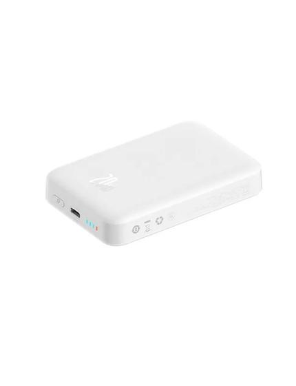 Imagem de PowerBank Baseus 20w 20.000mah Carregador Portátil Indução Cor Branco