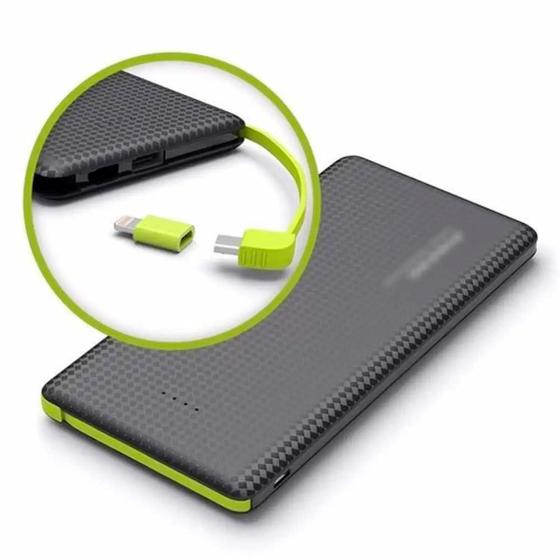 Imagem de Powerbank Externo 10000Mah Portátil Carga Rápida Universal