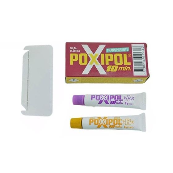 Imagem de Poxipol Cola Liquido 16g Transparente Poxipol