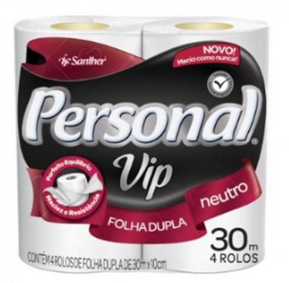 Imagem de PP Higiênico F.Dupla Personal VIP  - 04 Pacotes com 4 rolos