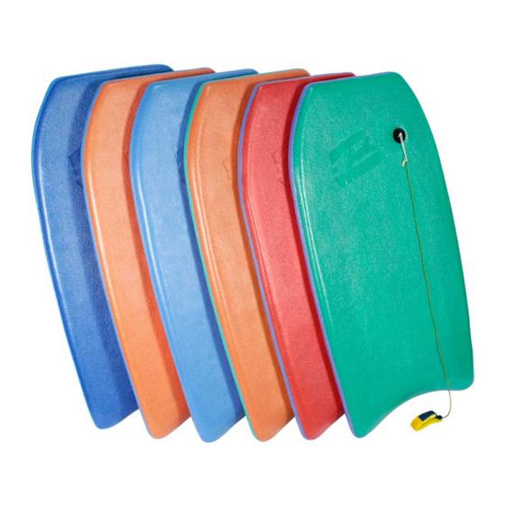 Imagem de Prancha Bodyboard Semi-Pro 58cm Pequena Com Leash Cor Sortida Bel Fix