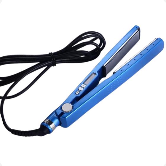 Imagem de Prancha chapinha alisadora de cabelo titanium 450F=230ºC Bivolt 110/220V Kapbom