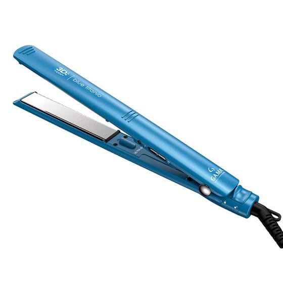 Prancha Chapinha Gama Elegance Blue Titanium 3D Azul Menor preço em Prancha Chapinha Gama Elegance Blue Titanium 3D Azul