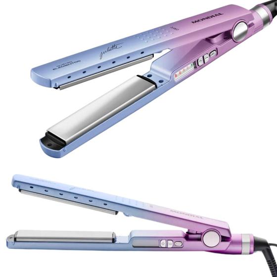 Imagem de Prancha de Cabelo Alisadora Profissional 450ºF Original Painel Lcd  Linha by Juliette Qu4tro Elementos