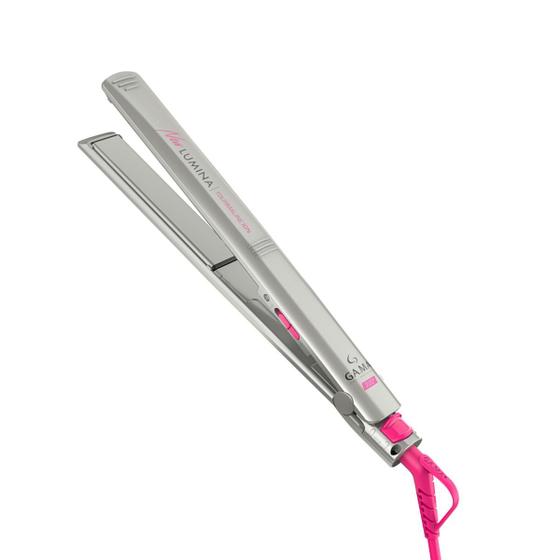 Prancha de Cabelo Chapinha New Lumina Tourmaline Íon Bivolt Gama Italy Imagem de Prancha de Cabelo Chapinha New Lumina Tourmaline Íon Bivolt Gama Italy