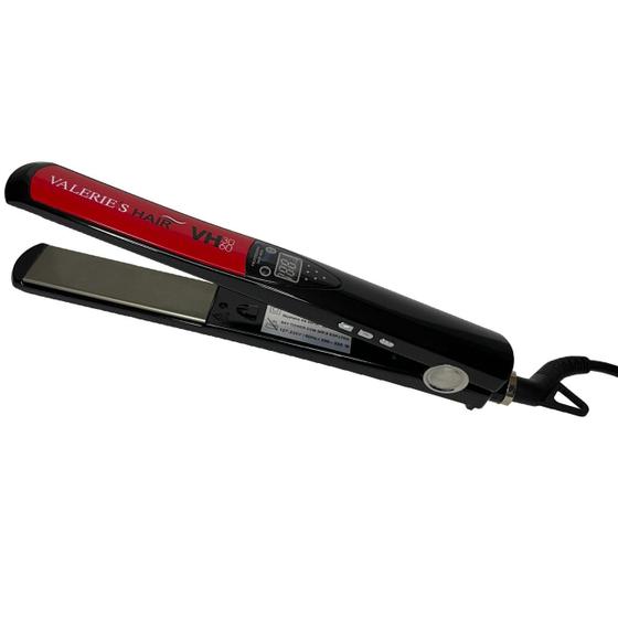 Imagem de Prancha de Cabelo Profissional Titanio Valeries Hair Vh 3060 Bivolt 450f