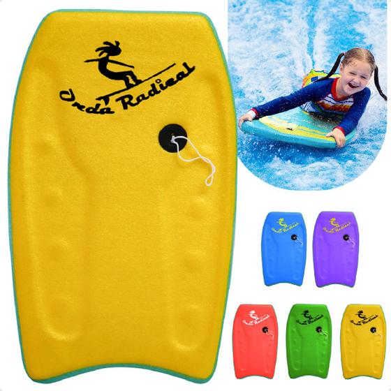 Imagem de  Prancha De Praia E Piscina Mirim Bodyboard Amador Pequena Onda Radical Linha Premium