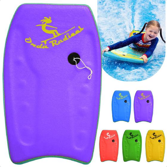 Imagem de  Prancha De Praia E Piscina Mirim Bodyboard Amador Pequena Onda Radical Linha Premium