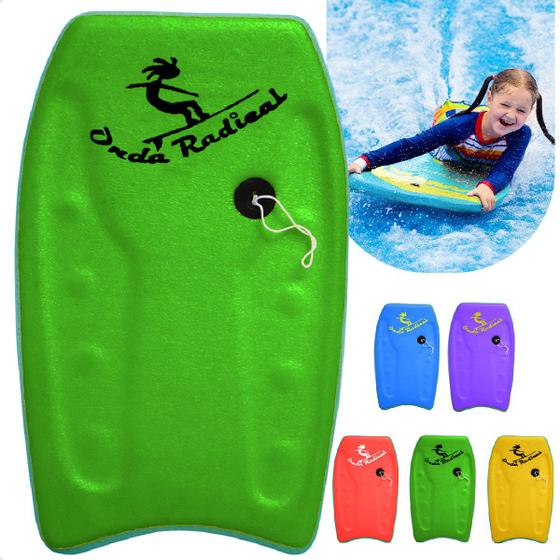 Imagem de  Prancha De Praia E Piscina Mirim Bodyboard Amador Pequena Onda Radical Linha Premium