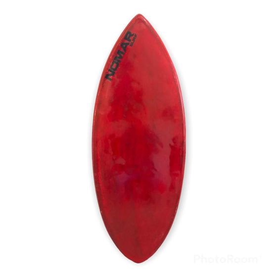 Prancha De Skimboard Profissional 1,32 Economy Vermelha Nomar Surf