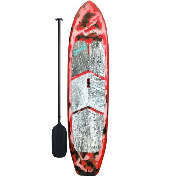 Prancha de Stand UP Paddle SUP 10.6 - Caiaker - Azul Camuflado Imagem de Prancha de Stand UP Paddle SUP 10.6 - Caiaker - Azul Camuflado