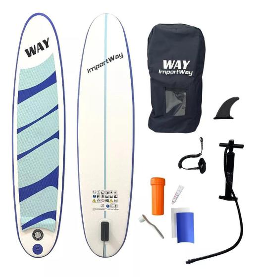 Imagem de Prancha Inflável Surf 243Cm Standup ul Completa Iwpi243