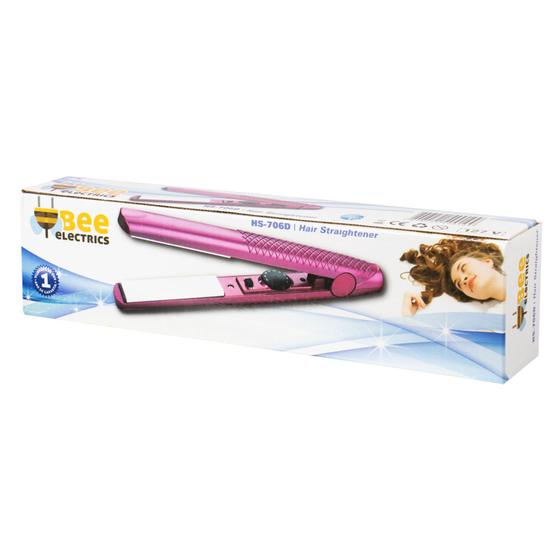 Imagem de Prancha para Cabelo Bee HD706D - 30W - 110V - Rosa