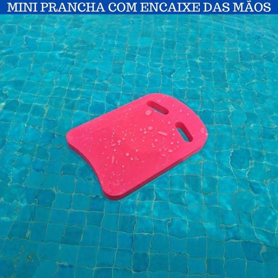 Imagem de Prancha Pranchinha Natação Eva Pool Party Baby Bebe Aprendiz garra 2 furos para segurar segurança