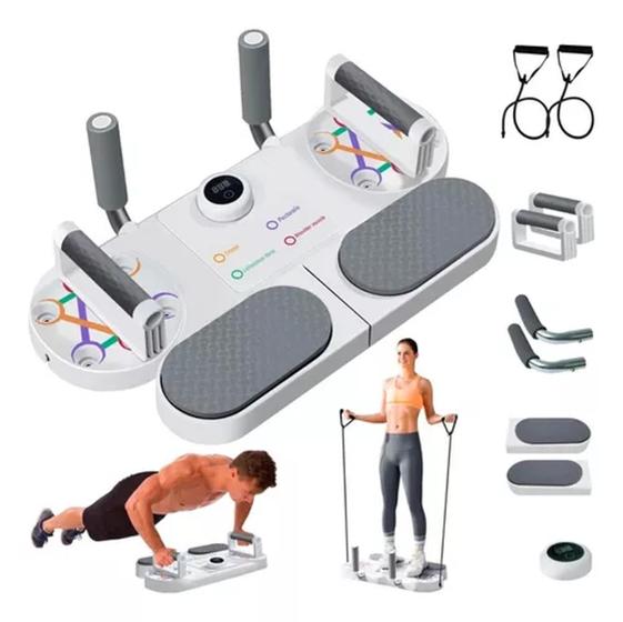 Imagem de Prancha Push Up Multi Exercicios Portatil Treino Em Casa