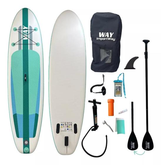 Imagem de Prancha Stand-Up Paddle Inflável 320Cm Completa Iwsui320