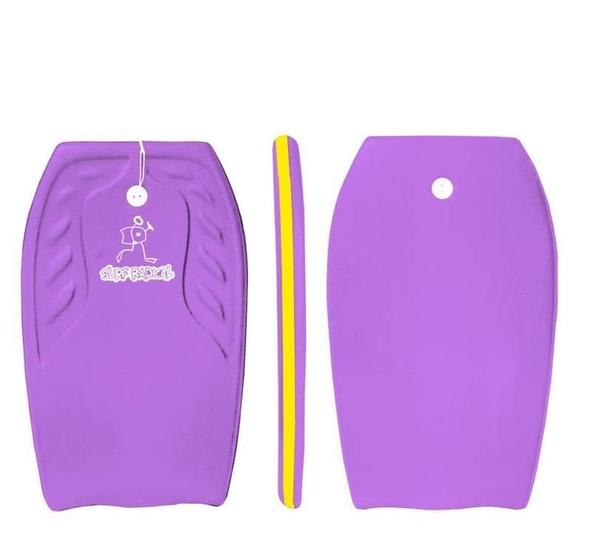 Imagem de Prancha Surf Body Board Mirim Roxa 58X36 Cm - Surf Radical