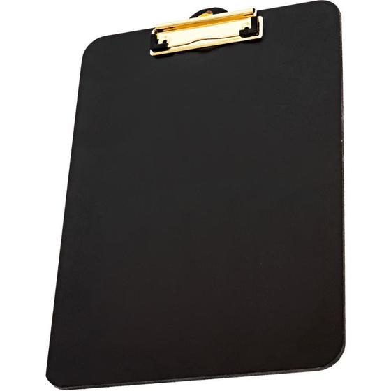 Imagem de Prancheta Duratex A4 Office BLACK MDF GOLD