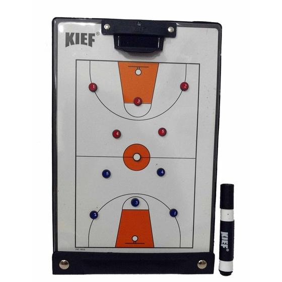 Imagem de Prancheta Tatica Magnetica Basquete Kief Com Imã
