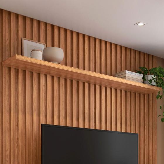 Prateleira 180cm Freijó - Pradel Menor preço em Prateleira 180cm Freijó - Pradel