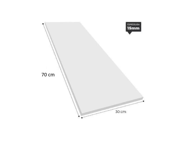Prateleira 70x30 Cm Sem Suporte 100% Mdf / mdp - Prancha Branco - MAIS MARCENARIA é ruim? Prateleira 70x30 Cm Sem Suporte 100% Mdf / mdp - Prancha Branco - MAIS MARCENARIA é boa?
