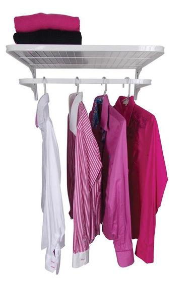Imagem de Prateleira Arara de Roupas Area de Serviço Multiuso