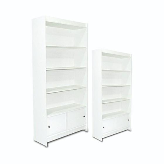 Imagem de Prateleira Com Porta Multiuso Branco 185X92X32Cm - Deep