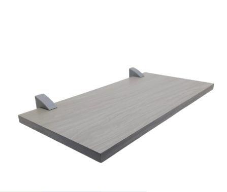 Imagem de Prateleira Concept Suporte em MDF Concreto 1,2x20x40cm - PratK