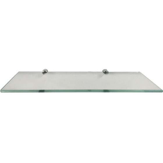 Prateleira em Vidro 40x20cm Transparente Menor preço em Prateleira em Vidro 40x20cm Transparente