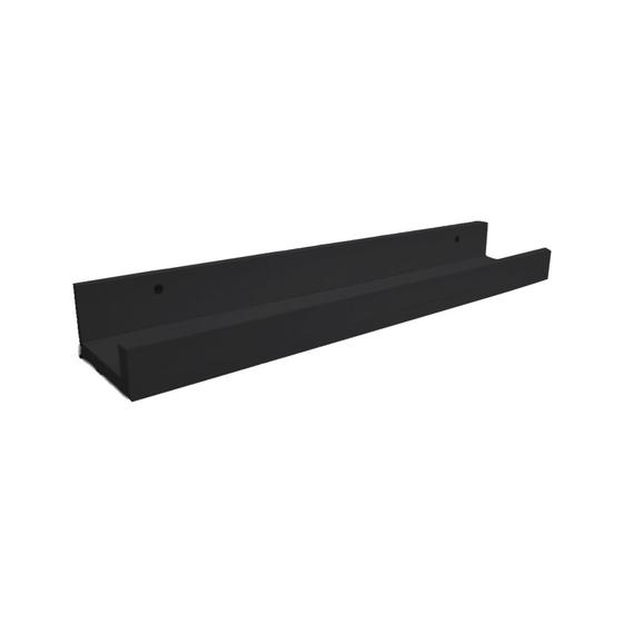 Imagem de Prateleira Tempero Simples 45 Cm Preto Em Mdf