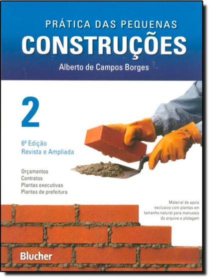 Imagem de PRATICA DAS PEQUENAS CONSTRUCOES VOL. 2 - 6ª ED - EDGARD BLUCHER