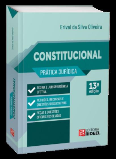 Imagem de Prática Jurídica Constitucional - 13ª Edição - Rideel