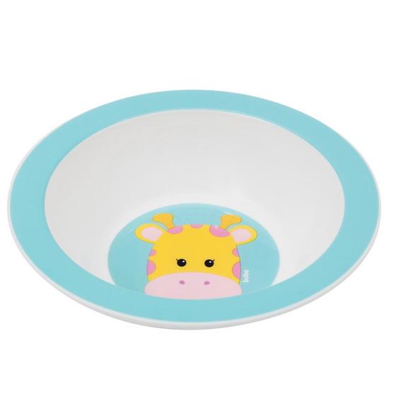 Imagem de Pratinho Bebê Infantil 350ml Bowl Animal Fun Girafa Buba