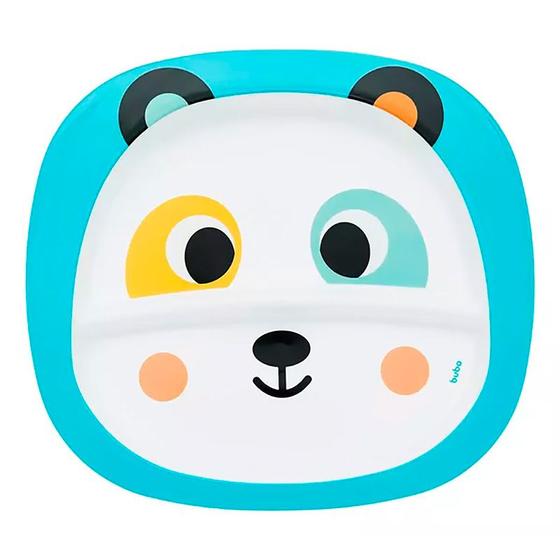 Imagem de Pratinho com Divisória Bubazoo Pandinha 16290 - Buba