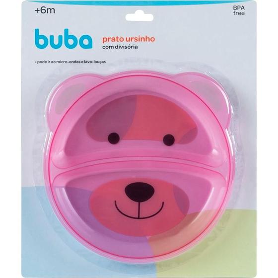 Imagem de Pratinho com divisória ursinho buba ref:5812 6 meses +