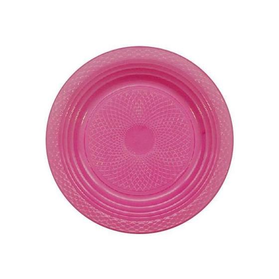 Imagem de Prato 15cm Pink C/10 Forfest