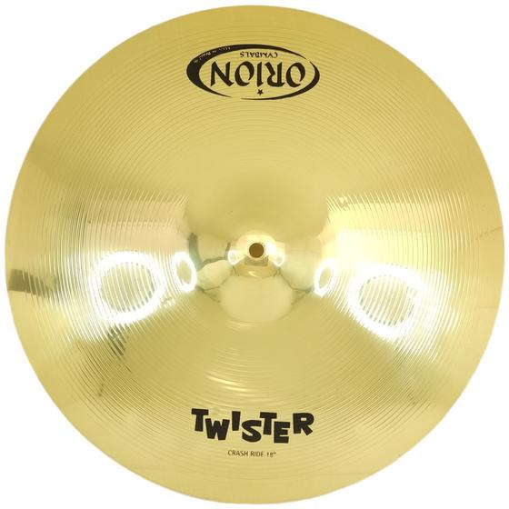 Prato De Bateria 18 polegadas Orion Twister TWR18CR Crash em Latão