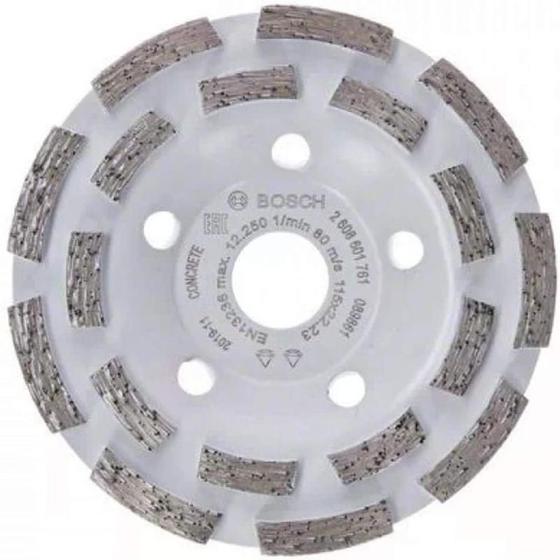 Imagem de Prato Diamantado Segmentado para Concreto Turbo 125 X 22,23 MM BOSCH