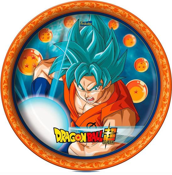 Imagem de Prato Dragon Ball 8Und 18cm