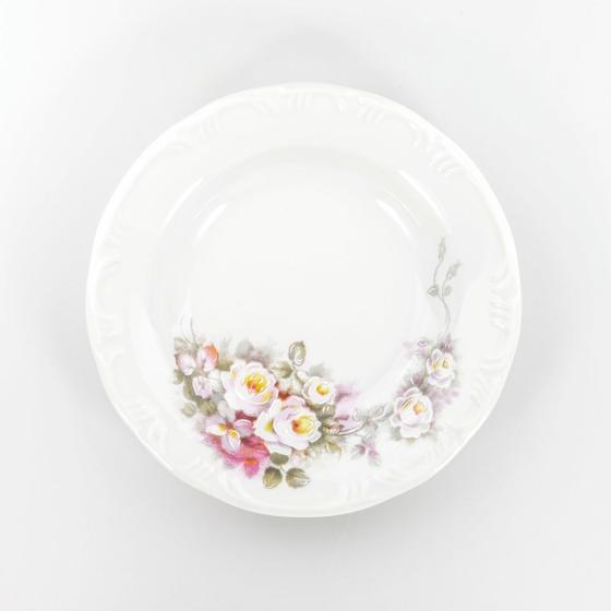 Prato Fundo 23 cm Porcelana Schmidt - Dec. Eterna Menor preço em Prato Fundo 23 cm Porcelana Schmidt - Dec. Eterna
