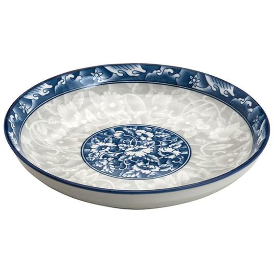 Imagem de Prato Fundo de Porcelana Blue Garden 18cm 1 peça - Lyor