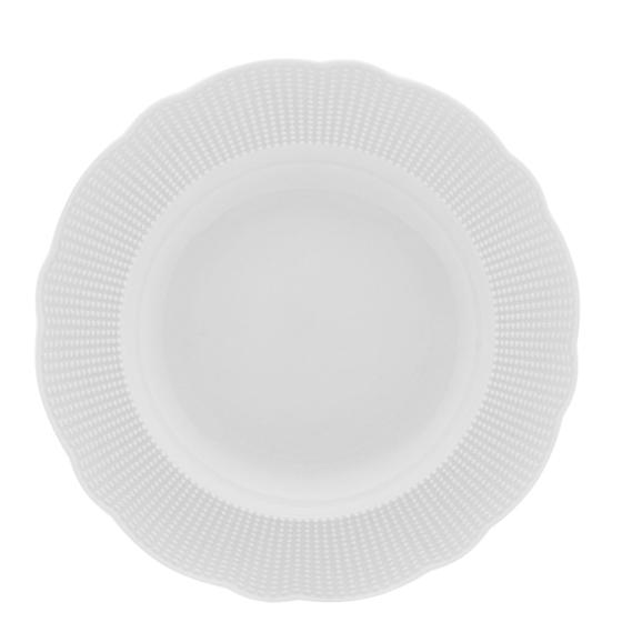 Imagem de Prato Fundo Porcelana Edirne Branco 23cm Wolff