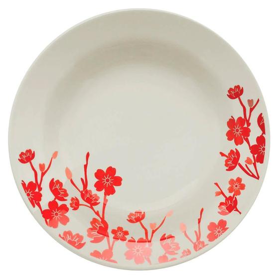 Imagem de Prato Fundo Porcelana Jardim Oriental 21,5Cm 1 Peça Oxford