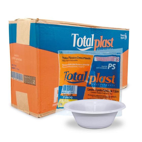 Imagem de Prato Fundo TotalPlast - Total Plast