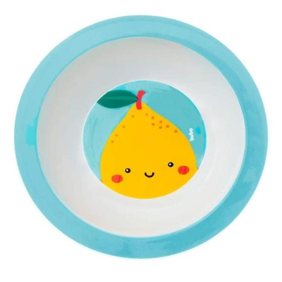 Imagem de Prato Infantil Divertido Para Bebe E Crianca Bowl Plastico Limão - Buba