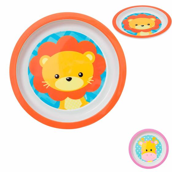 Prato Para Bebe Crianca Pratinho Infantil Plastico Buba - Prato ...