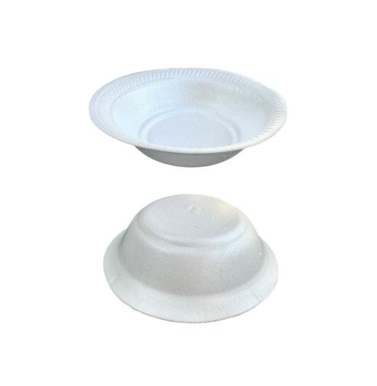 Imagem de Prato Pratinho Tigela Isopor  térmico Fundo 200ml kit 300un